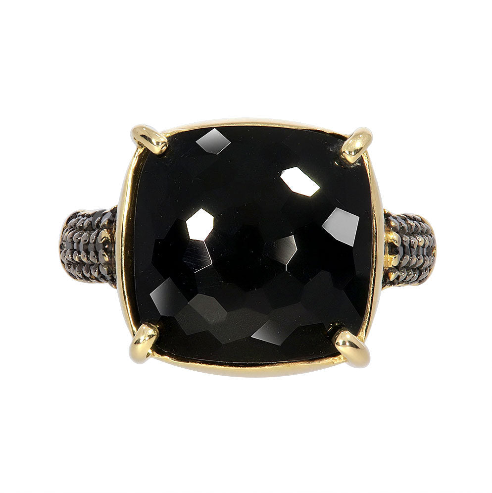 Adjustable heart-shaped ring, 925 silver, Madre Perla and Zircon stones