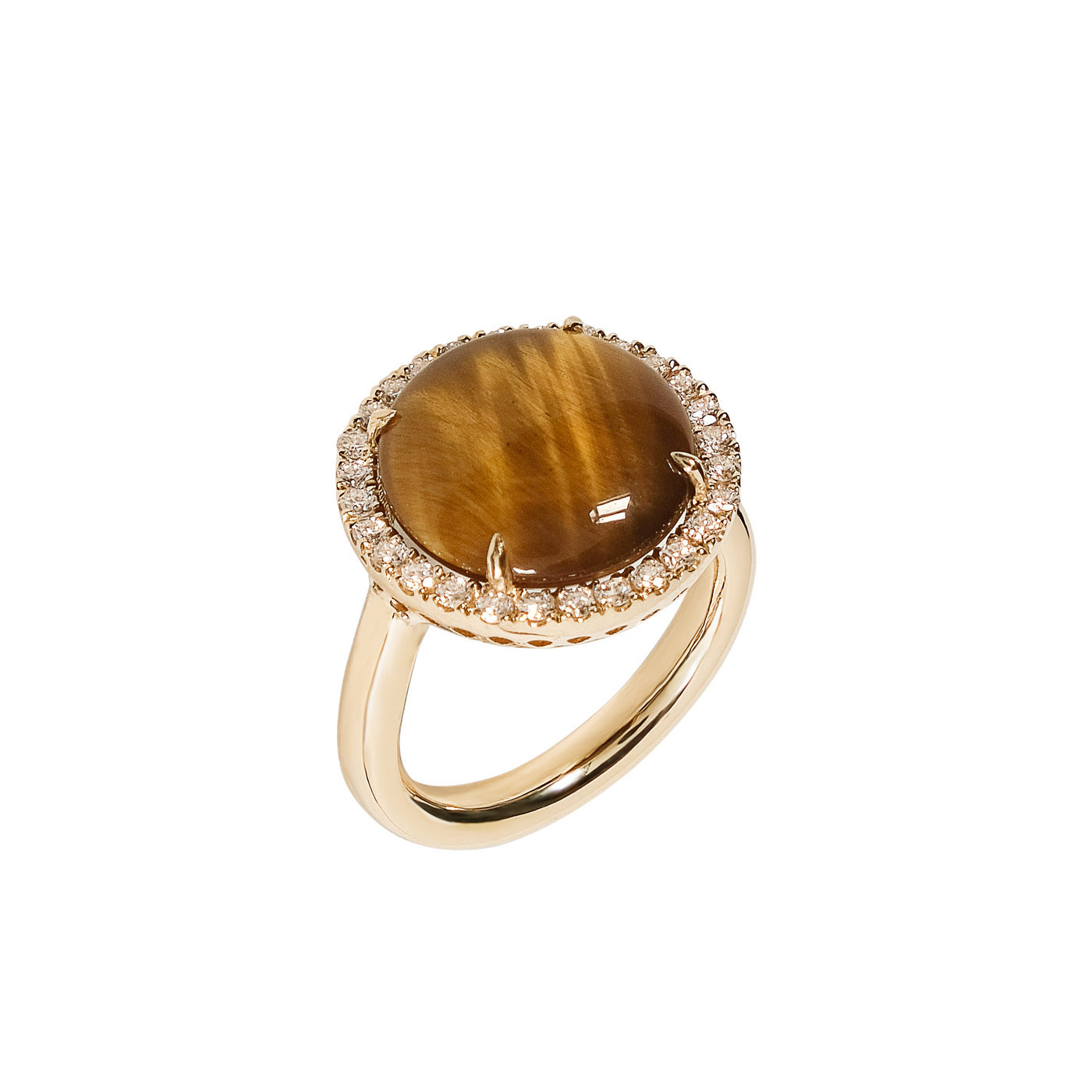 Adjustable heart-shaped ring, 925 silver, Madre Perla and Zircon stones