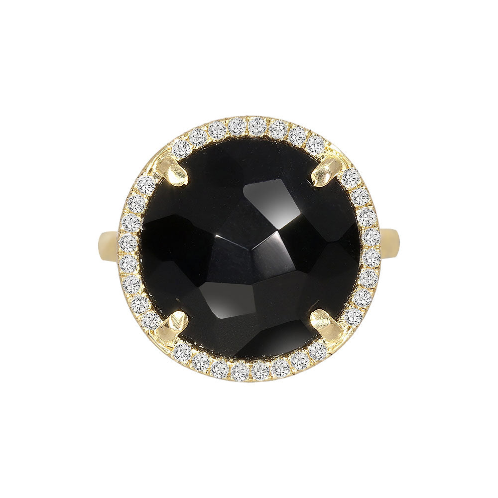 Adjustable heart-shaped ring, 925 silver, Madre Perla and Zircon stones