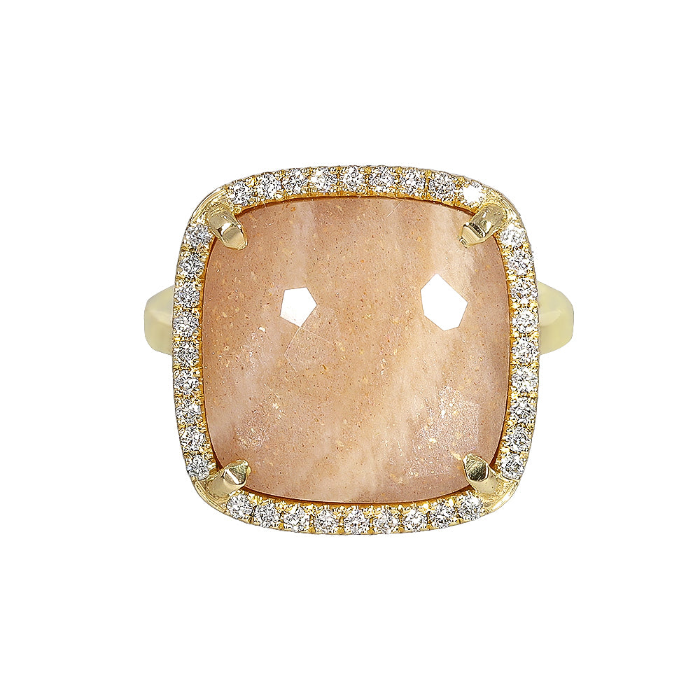 Adjustable heart-shaped ring, 925 silver, Madre Perla and Zircon stones